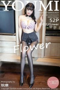 [YOUMI尤蜜荟] 2020.11.04 Vol.551 朱可儿Flower [52+1P-535M]