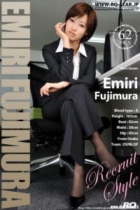 [RQ-STAR写真]NO.00155 Emiri Fujimura 藤村えみり Recruit Style[62P/133M]