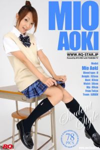 [RQ-STAR写真]NO.00097 Mio Aoki 青木未央 Student Style[78P/163M]