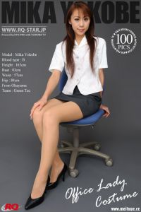 [RQ-STAR写真]NO.00023 Mika Yokobe 横部実佳 Office Lady Costume[100P/303M]