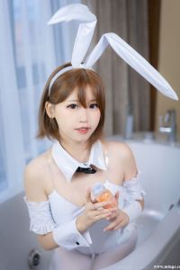 [喵糖映画] VOL.041 白色兔女郎 [42P-276.8M]