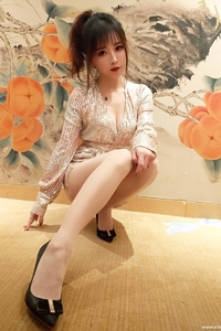 小女巫露娜 - 14 - 亮片裙肉丝 [22P-141M]